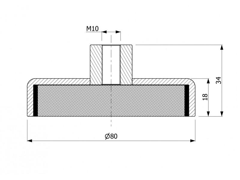 magneet 80