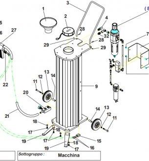 Spareparts Ibix 9 en Ibix 25